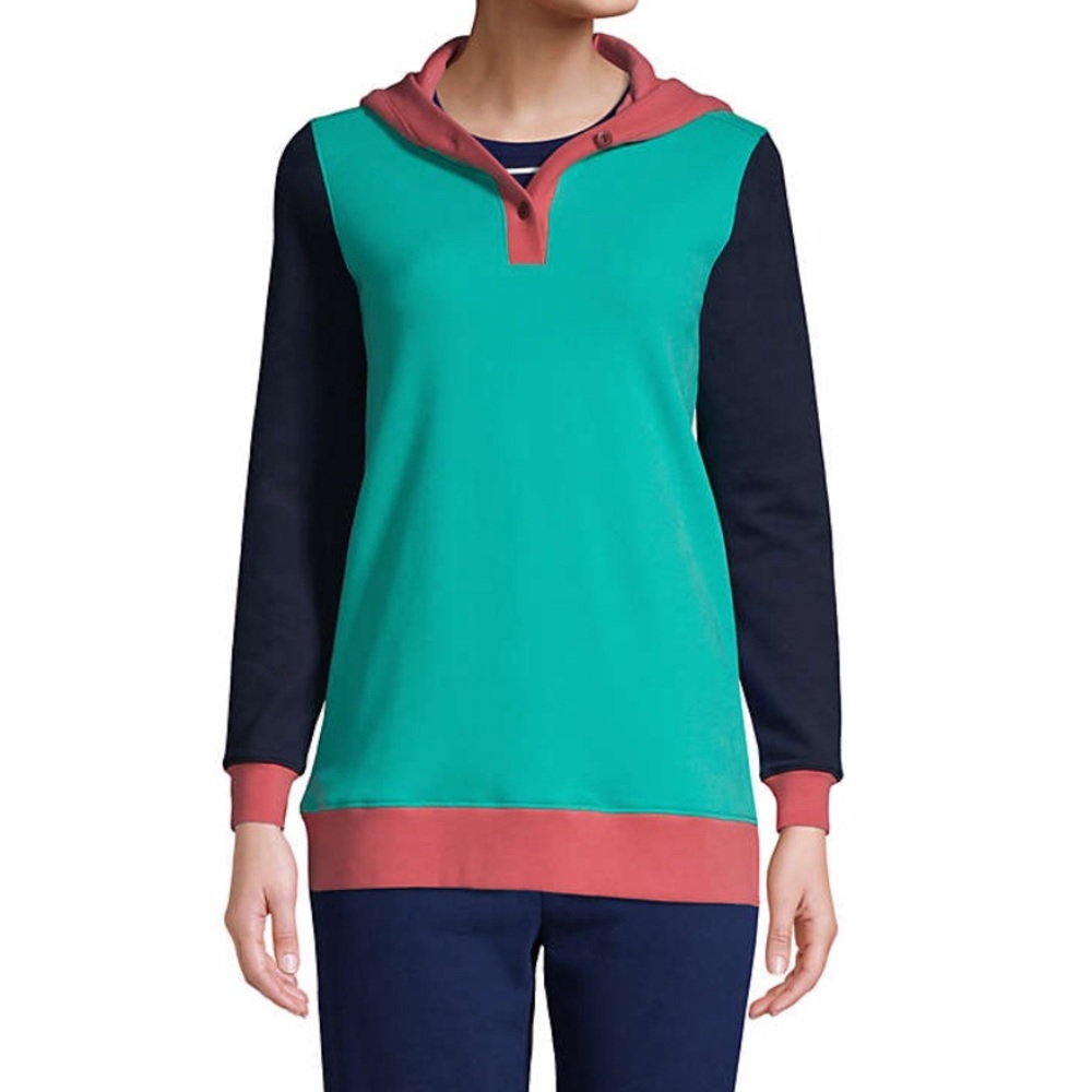 Lands End hooded sweatshirt size large/14-16
